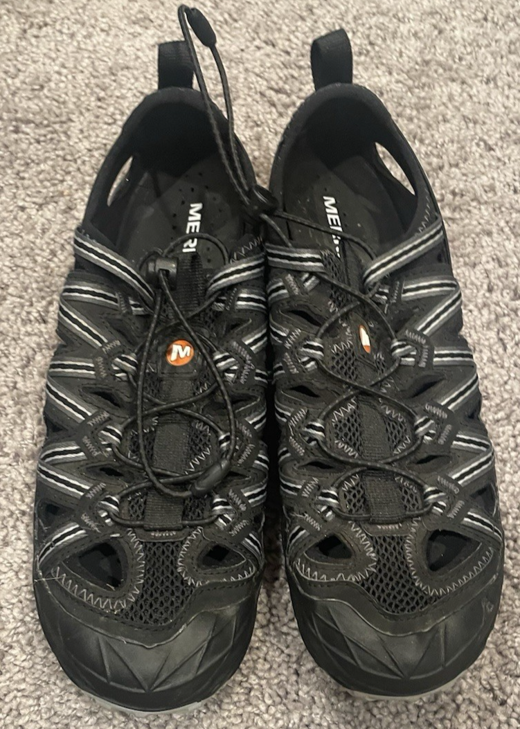 Merrell Choprock scarpe da trekking trail running uomo taglia 8 nero grigio J50325