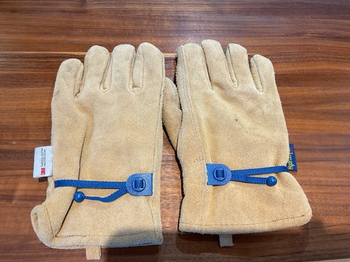 Wells Lamont Hydrahyde Suede Leather Thinsulate Gloves Large L