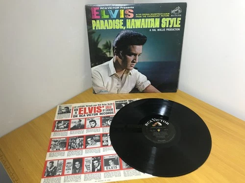 Elvis Presley Paradise Hawaiian Style LPM-3643 1966 MONO ORIGINAL VG/VG+