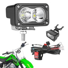 2026 New Dirt Bike Light Bar Motorcycle Headlight Light Kit w/Switch for 7/8"
