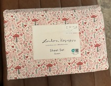 London Kaye Fragole Queen Set di lenzuola 4 pezzi