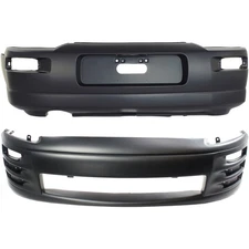 Front Rear Bumper Covers Set For 2000-2002 Mitsubishi Eclipse