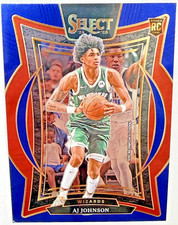 2024-25 Panini Select - Concourse AJ Johnson #67 Blue (RC)