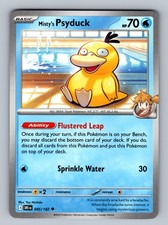 Misty's Psyduck 045/182 Uncommon SV10: Destined Rivals NM - LP Pokemon TCG