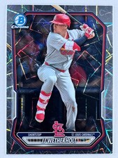 JJ WETHERHOLT 2026 Bowman #BCP-115 LAZER REFRACTOR St. Louis Cardinals