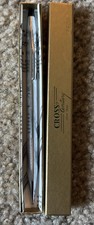 Vtg Cross Century Mechanical Pencil Silver w/box paperwork