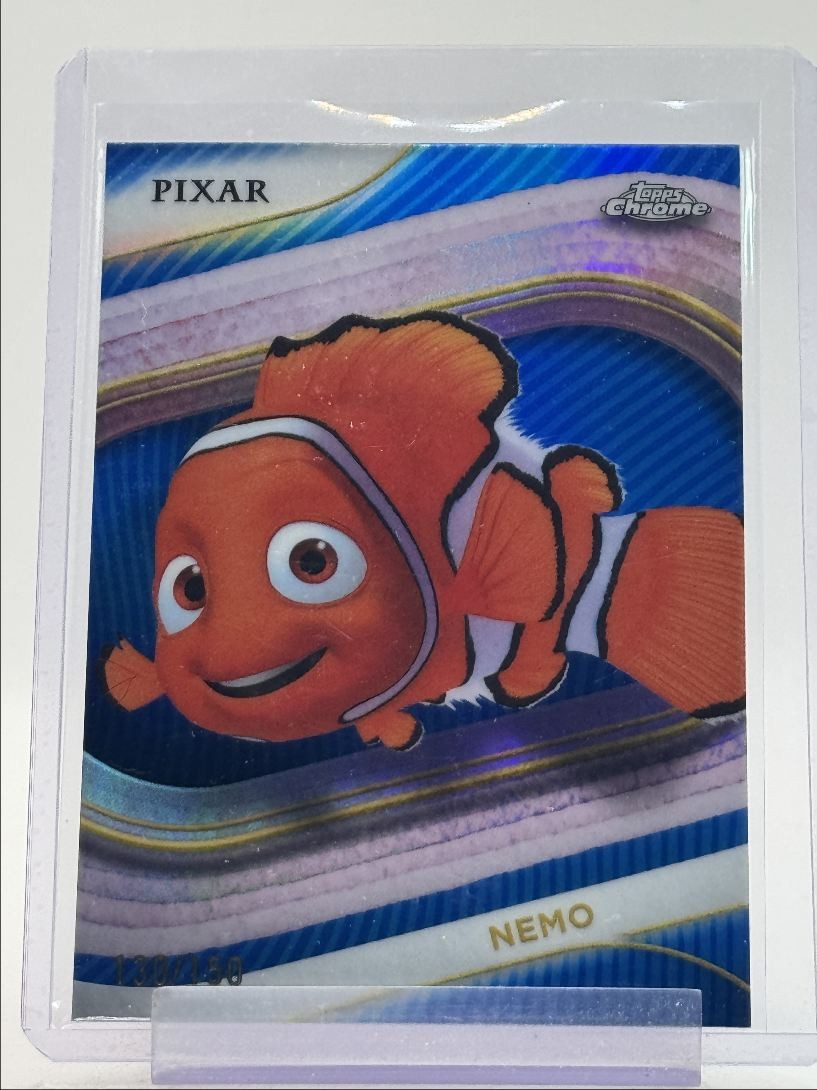 Nemo 2025 Topps Chrome Disney #43 Mickey Mouse Logo Refractor /28