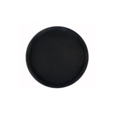 Winco TRH-14K 14 Round Serving Tray | Black