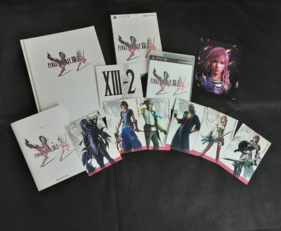 Final Fantasy XIII-2 Limited Collector's Edition PS3 & Huckepack Hardcover Anleitung