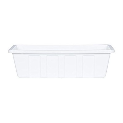 Novelty Poly-Pro Indoor/Outdoor Plastic Planter Box Liner, White, 18in |  eBay