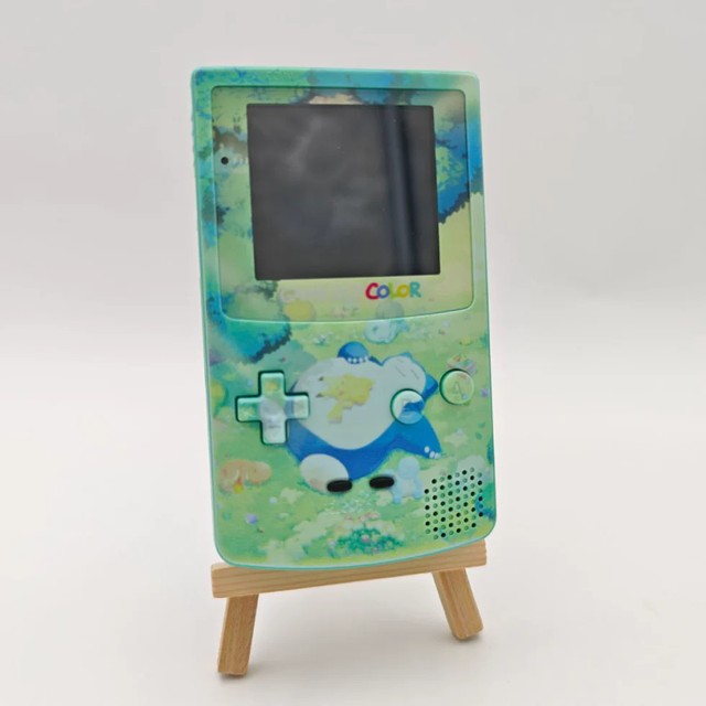 Nintendo Game Boy Advance Pokemon Snorlax Retroilluminato Console Custom