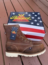 Thorogood 8" American Heritage MOC Comp Safety Toe Boot 804-4378 MADE IN USA