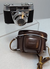 Kodak Retinette 1B 35mm camera with shutter priority selenium metering w/Case