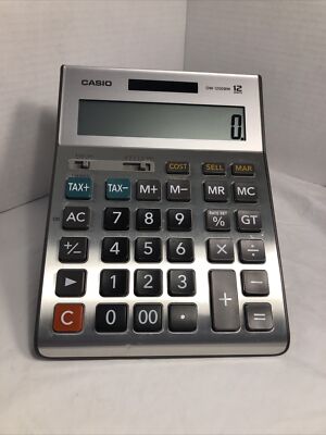 Casio DM-1200-BM 12 Digits Desktop Calculator