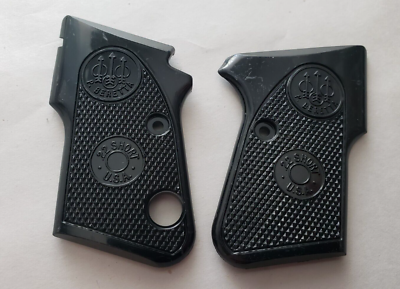 Factory Original Beretta 950 BS Minx Black Plastic Grips .22 Short
