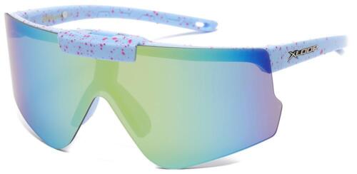 X-Loop Kids Semi-Rimless Shield Wrap Around Flip Sunglasses (KG-X3655) *NEW* - Picture 11 of 16