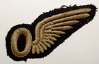 BRITISH MILITARY CAP BADGES, RAF Observer Brevet Wing Badge, WW2
