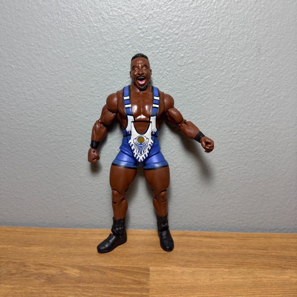 WWE Big E  Elite Series 44 New Day Blue The Action Figure Toy Mattel Wrestling