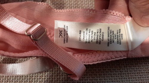 Jessica Simpson Mujer 36C Cepillado Micro/Encaje Con Alambre Camiseta Sujetador Paquete de 3 NUEVO - Imagen 8 de 10
