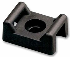 PANDUIT - Outdoor Screw Mount Cable Tie Base 4.572mm 100 Pack