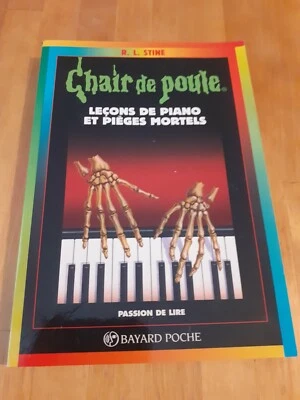 Leçons de piano et pièges mortels - Chair de Poule n°19 - R.L. Stine - Bayard - Photo 1/2