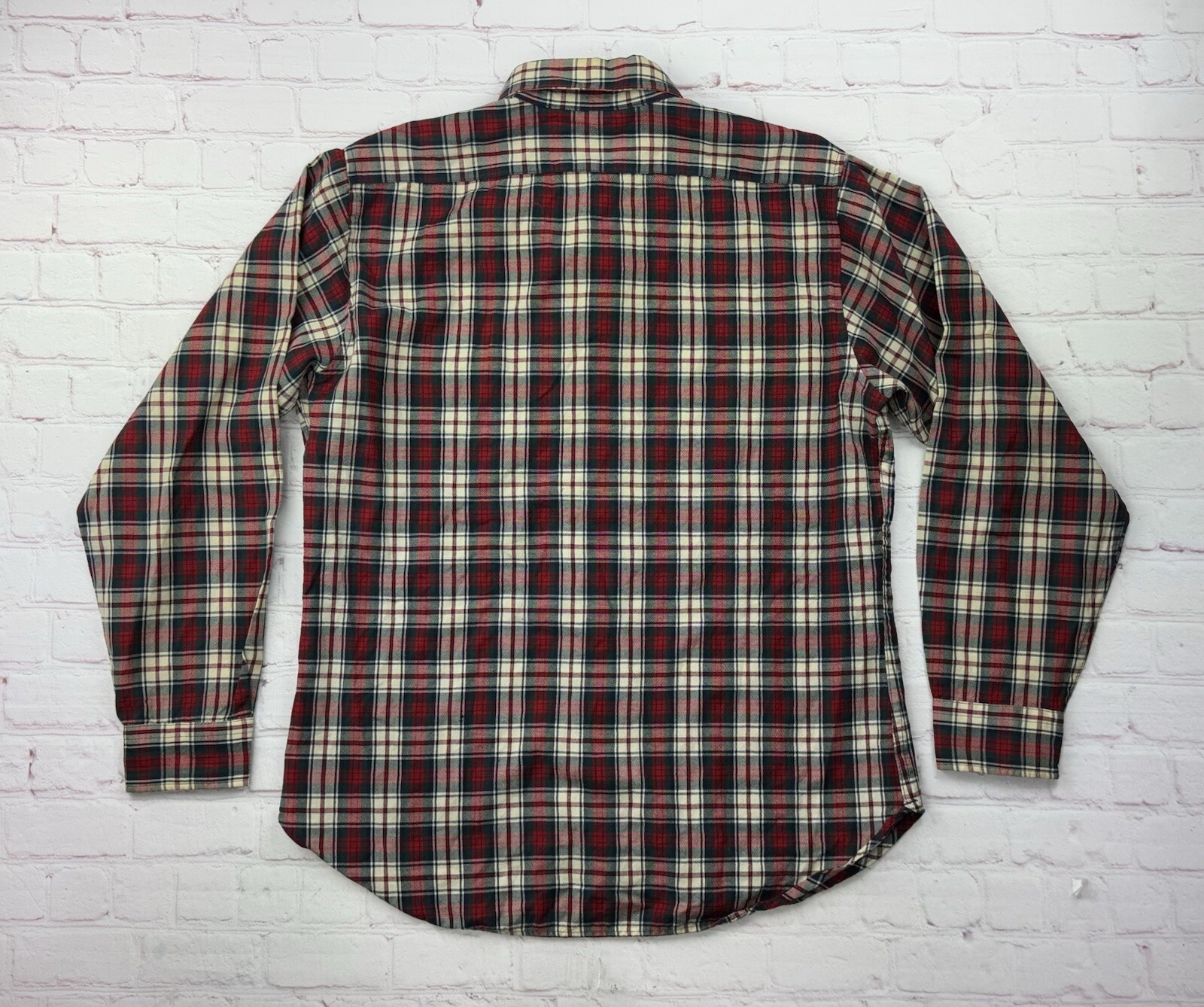 VTG Pendleton Lightweight 100% Virgin Wool Red/Bl… - image 8