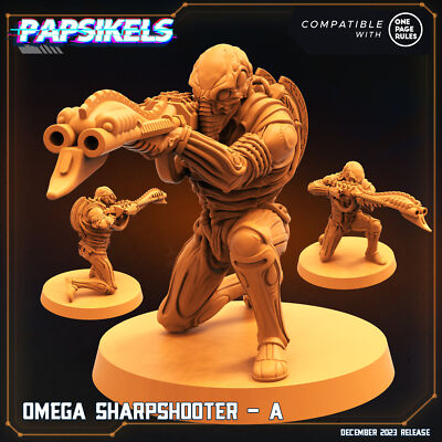 Omega Sharpshooter - A | DnD Miniatures | Tabletop Gaming | Tabletop Miniature