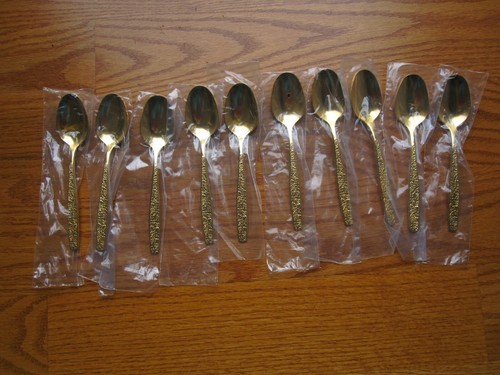 International Rogers Besteck Spring Garden - 10er Set Teelöffel