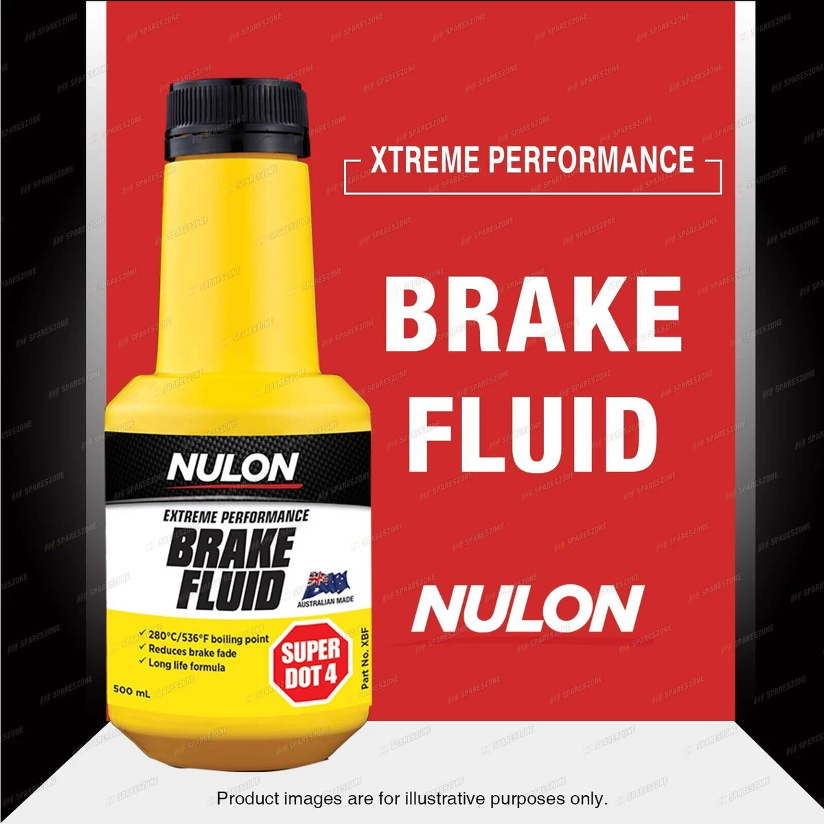 Nulon Brake Fluid DOT 4 500ML for Holden Commodore VB VC VH VZ VY