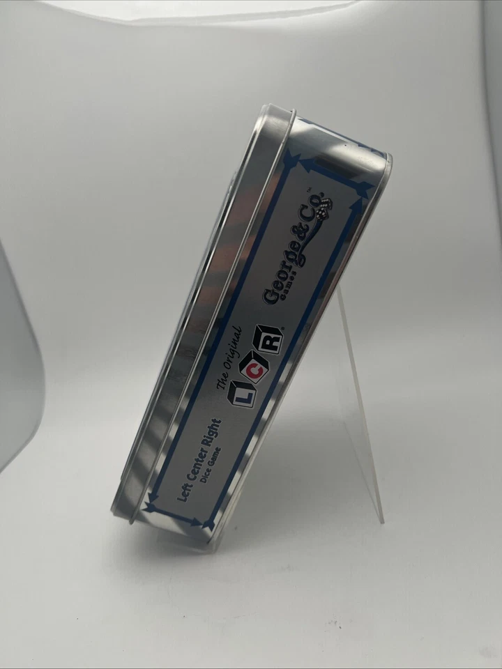 Left Center Right Dice Game In 25th Anniversary Collector's Tin George & Co. - Image 2 of 4