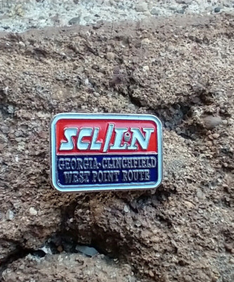 SCL/LN Georgia Clinchfield West Point Route Mütze Pin Tie Tack Reversbahn 