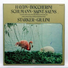 JANOS STARKER cello concertos HAYDN BOCCHERINI SCHUMANN     MFP 2xLPs box NM