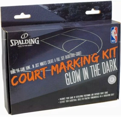 Spalding - Glow in the Dark - Basketball Court Marking Kit