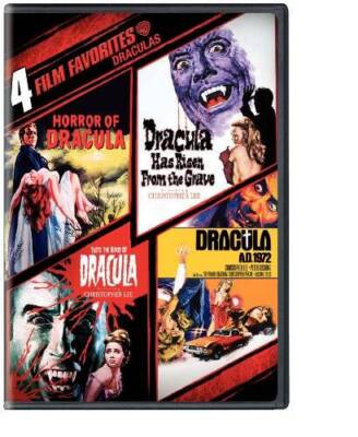 4 Film Favorites: Draculas (Dracula A.D. 1972, Dracula Has Risen from the - GOOD