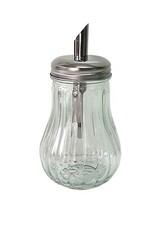 Zuckerstreuer Zuckerspender Zuckerdosierer Glas Zuckerdosen Streuer Deckel