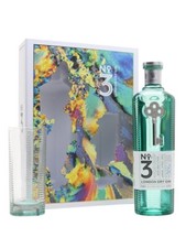 No. 3 London Dry Gin Geschenkset mit Glas - 46 % Vol. / 0,7 Liter