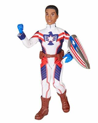 Marvel Rising Secret Warriors Patriot Action Figure Hero Doll With Shield 11''