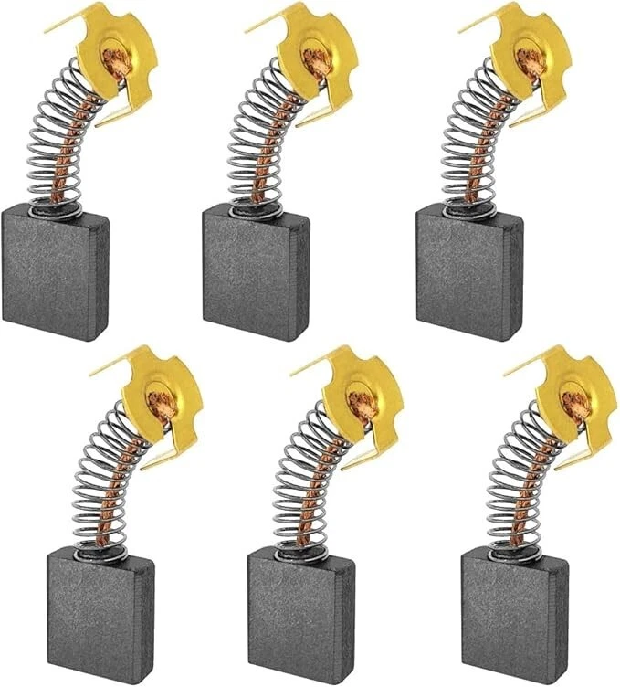 CARBONPRO For Dewalt 614367-00 Carbon Brush Fit D24000 DW713 DW715&DWS716 Miter Saw-6 Pack