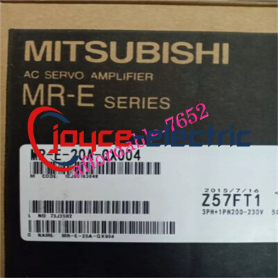 NEW MITSUBISHI MR-E-20A-QX004 Servo Driver FedEx or DHL / UPS Expedited Shipping