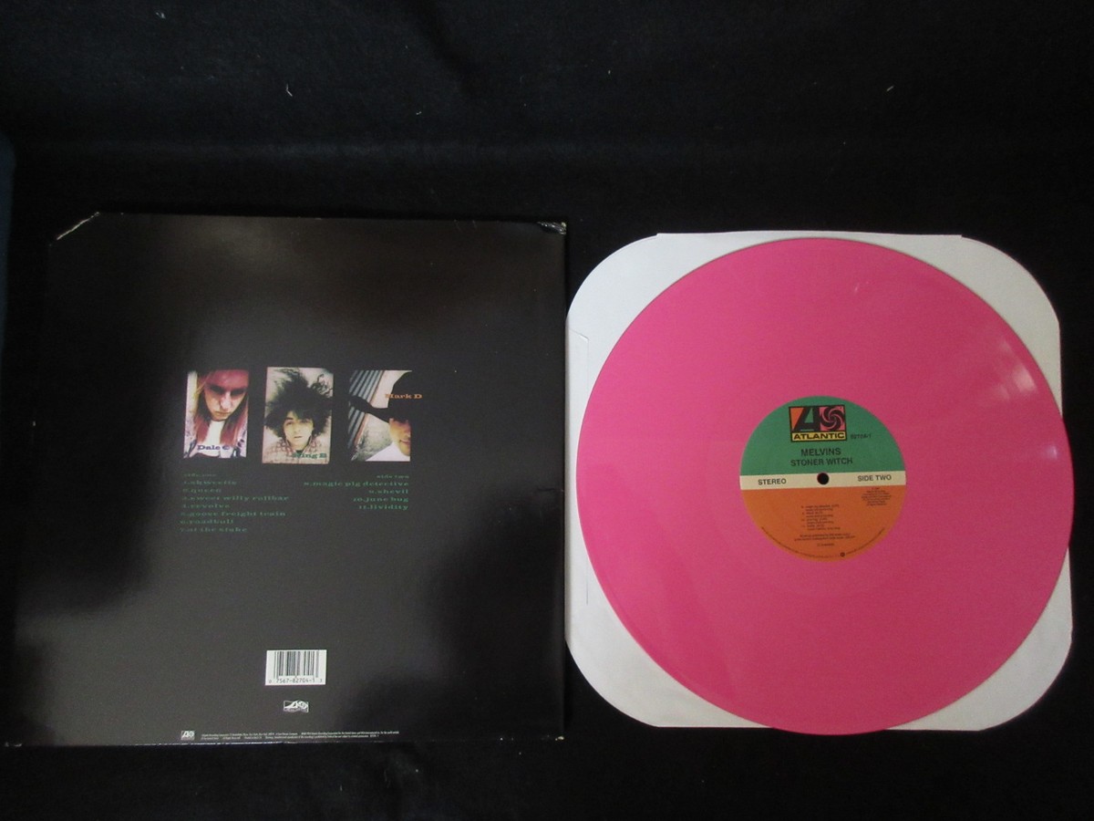 Melvins Stoner Witch Pink Vinyl LP in 1994 Signed Copy 82704-1 | eBay