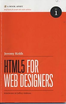 HTML5 for Web Designers von Jeremy Keith | Buch | Zustand gut