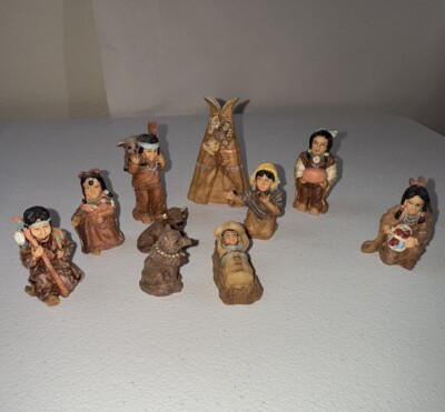Pan Orama Indian Nativity Set 10 Pieces