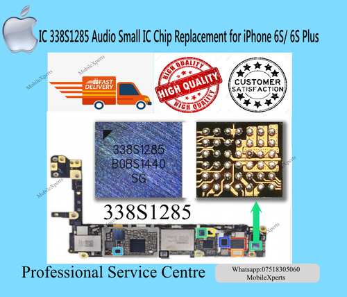 Ic 338s1285 Audio Small Ic Chip Replacement For Iphone 6s 6s Plus No Sound Fix Ebay Ic 338s1285 Audio Small Ic Chip Replacement For Iphone 6s 6s Plus No Sound Fix Ebay