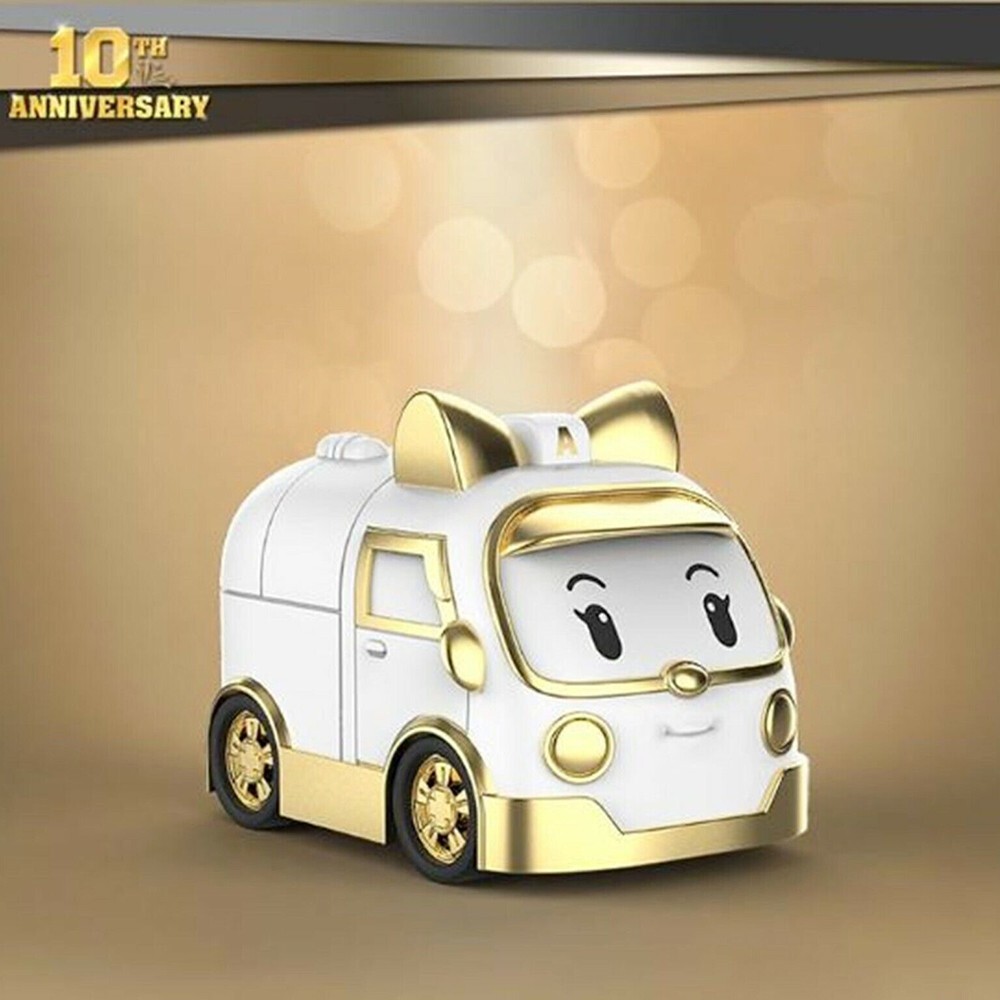 Robocar Poli Rescue Team Gold Edition - Édition Limitée 10ème Anniversaire - Diecast