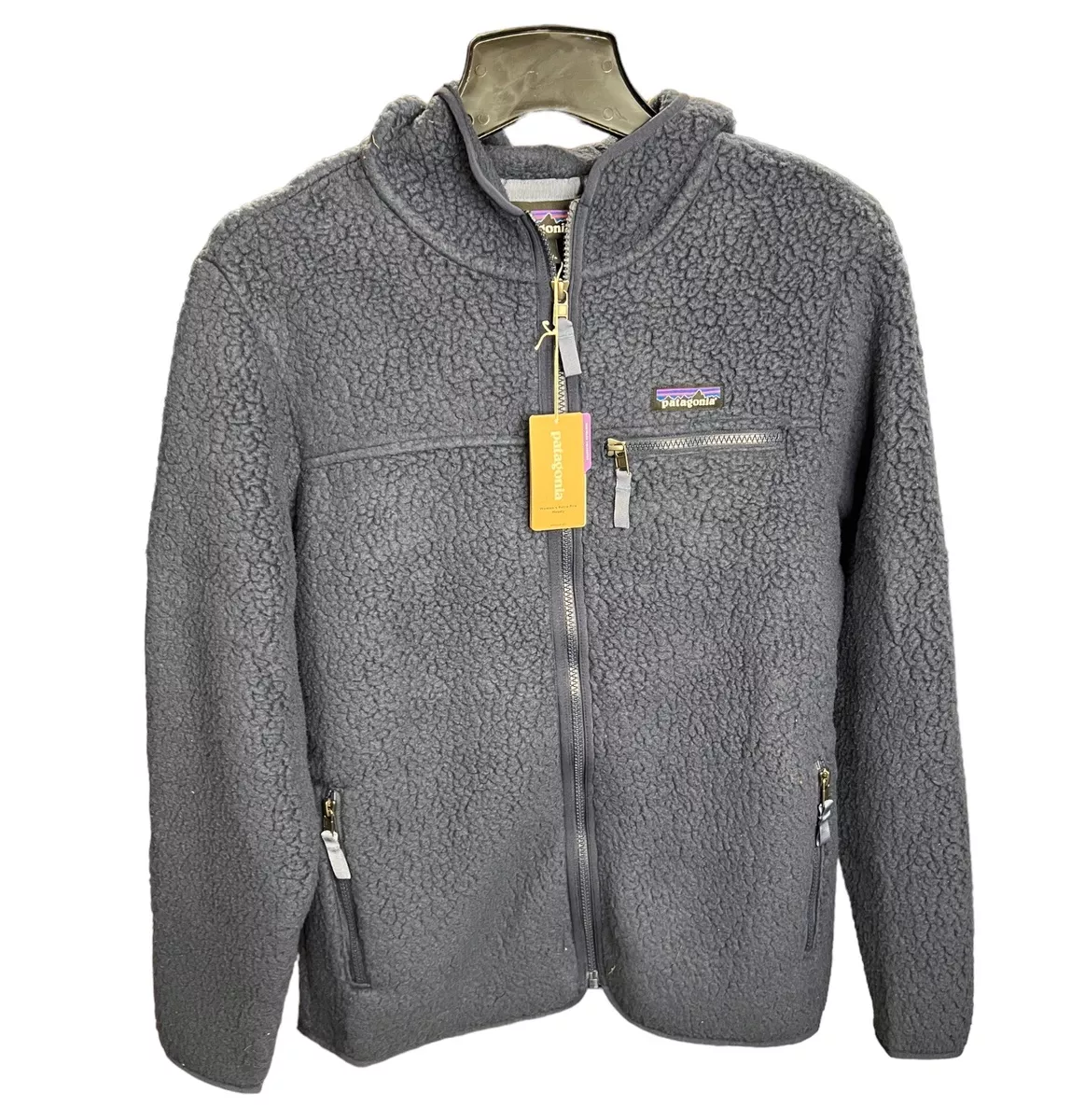 Patagonia retro best sale pile fleece hoodie