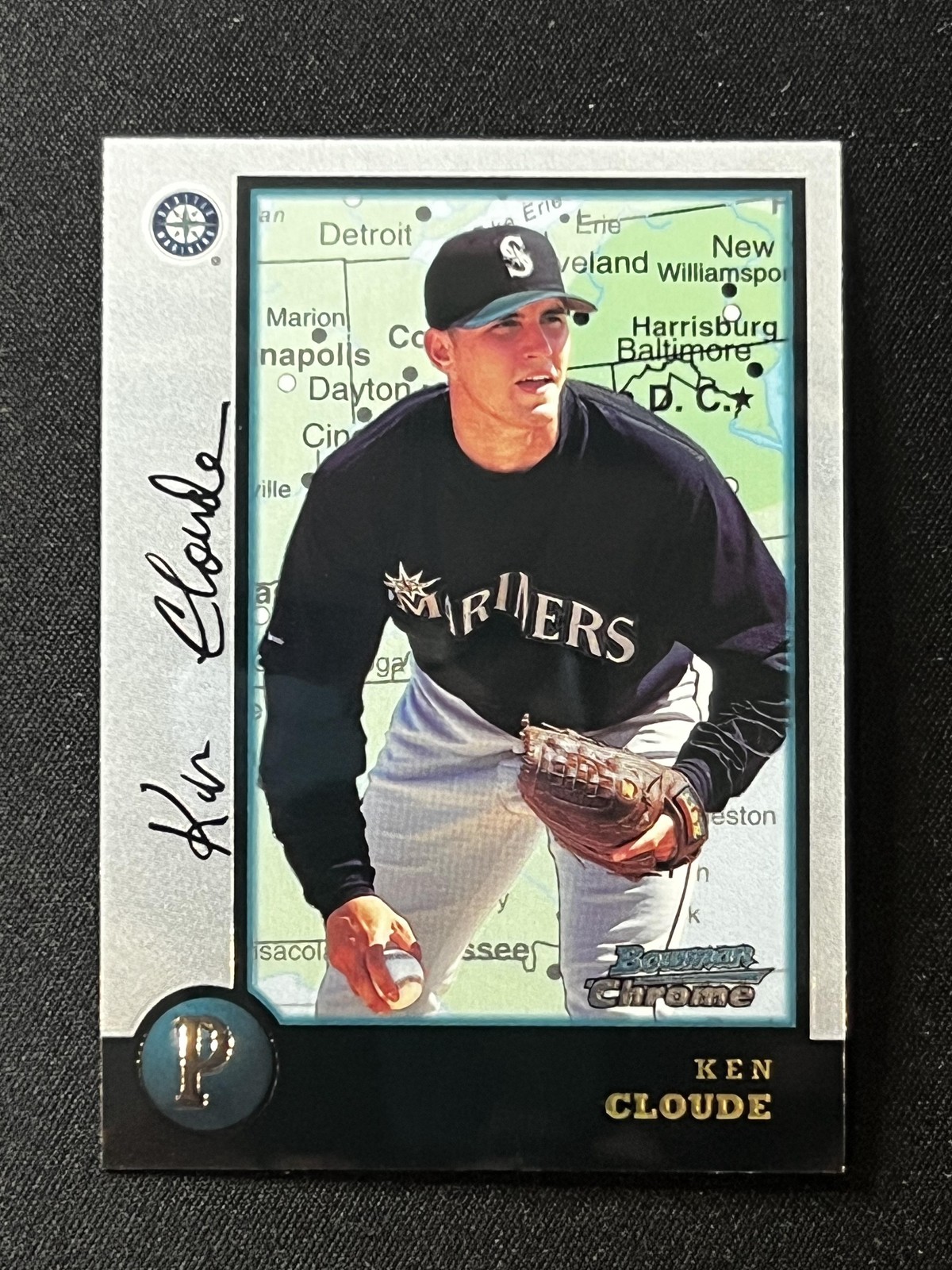 1998 Bowman Chrome #172 Ken Cloude International
