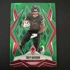 2025 Panini Phoenix Football Green Seismic Trey Benson #27