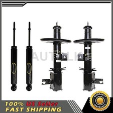 4 Rear Front Shocks For Nissan Pathfinder 2.5L 2019 2018 2017 2016 2015 2014