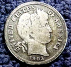 1903-O BARBER DIME ...........MIN. BID .01 & NO RESERVE!