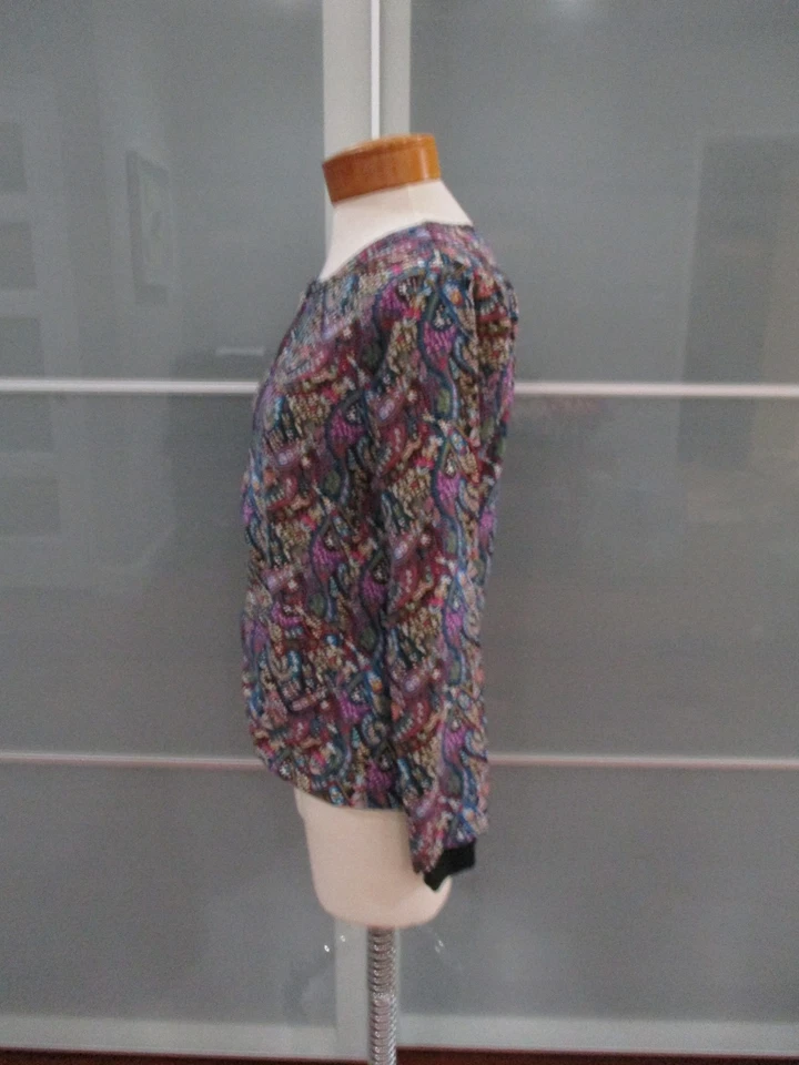 Chaqueta Médica Vera Bradley Halo 8117 Cremallera Talla S Foto 2 de 4